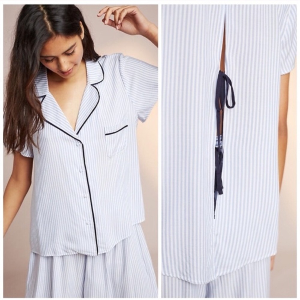 Anthropologie pajama top